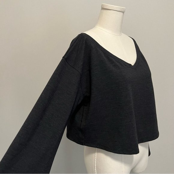 Lululemon Show Your Depth Long Sleeve Cropped Pullover Sweater - Picture 7 of 15